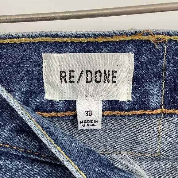Re/Done LEVI'S BIG BOY 501 $495 msrp Men's Size 30 Assorted Indigos G12-2